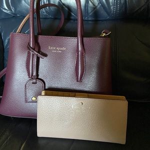 Authentic Kate Spade ♠️ purse and wallet combo